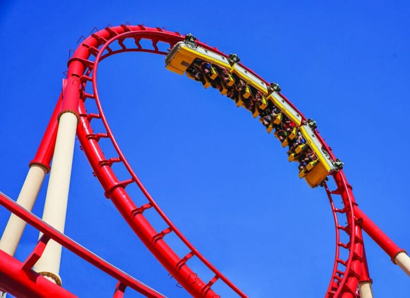 Las Vegas: New York-New York Hotel Big Apple Coaster Ride - Thrilling Twists and Turns