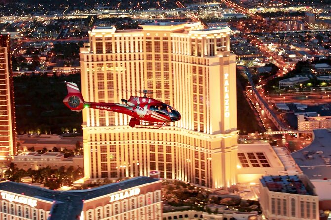 Las Vegas Night Flight by Helicopter With Neon Museum Admission - Helicopter Flight Details