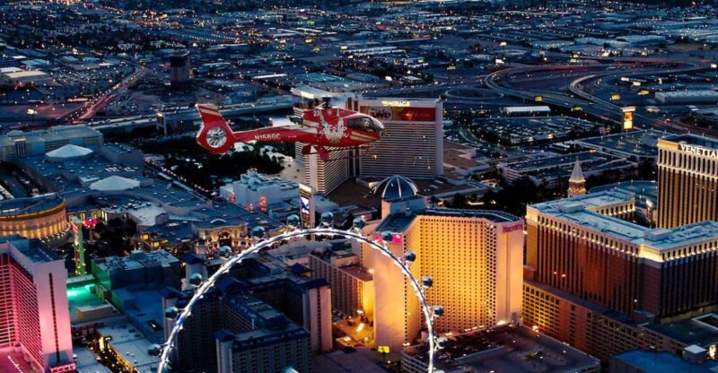 Las Vegas: Night Helicopter Flight Over Las Vegas Strip - Key Points