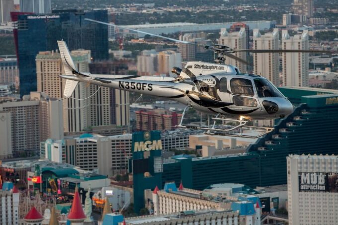 Las Vegas: Red Rock Canyon and Vegas Strip Helicopter Tour - Scenic Aerial Views