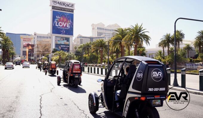 Las Vegas: Self-Drive Strip Tour in an Electric EVR Car - Booking and Cancellation