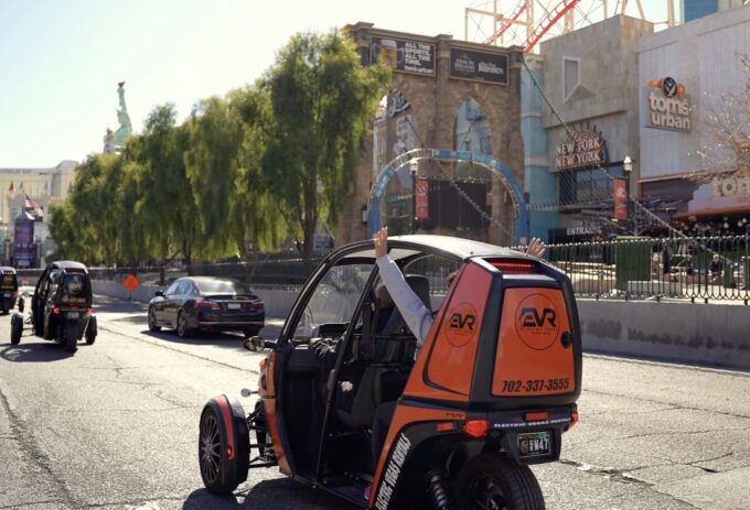 Las Vegas: Self-Drive Strip Tour in an Electric EVR Car - Experience and Highlights