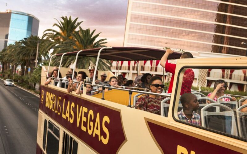 Las Vegas: Sightseeing Night Tour by Open-top Bus - Important Information