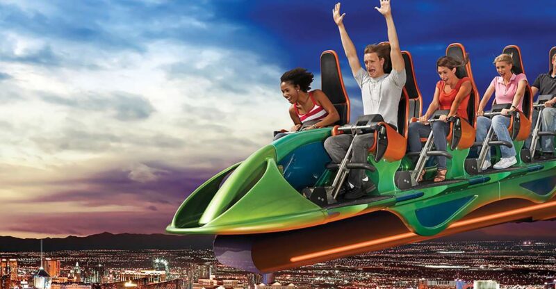 Las Vegas: STRAT Tower - Thrill Rides Admission - Observing the Las Vegas Strip
