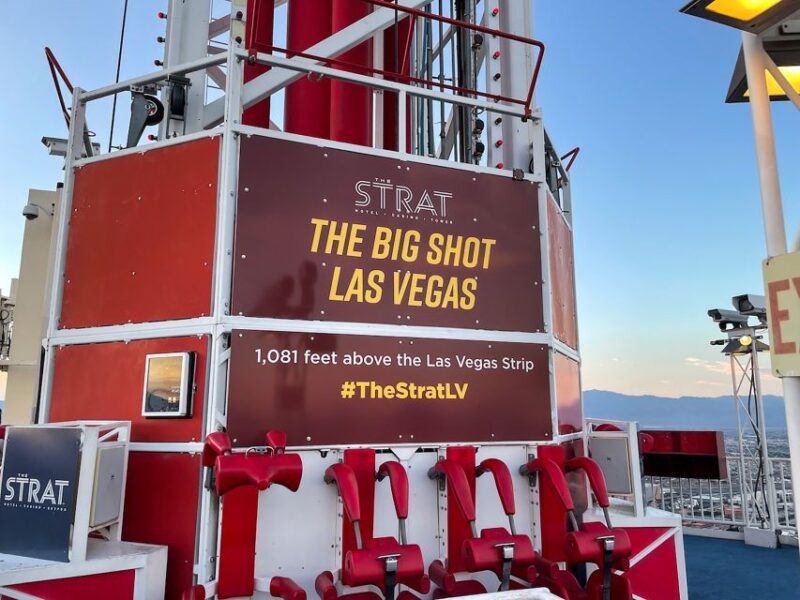 Las Vegas: STRAT Tower - Thrill Rides Admission - Additional Ride Information