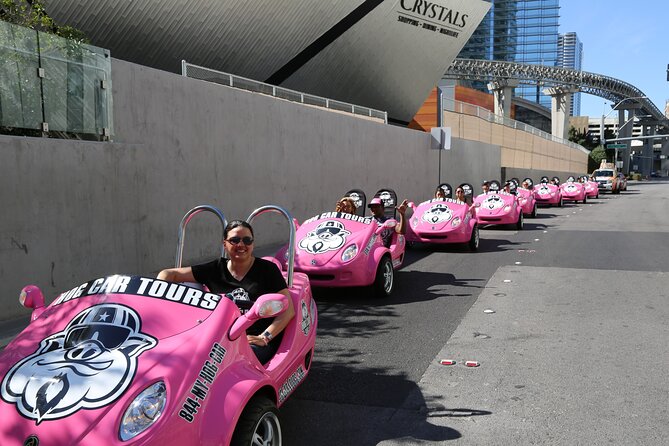 Las Vegas Strip and Downtown Scooter With Souvenir T-Shirt & Food Tour - Inclusions