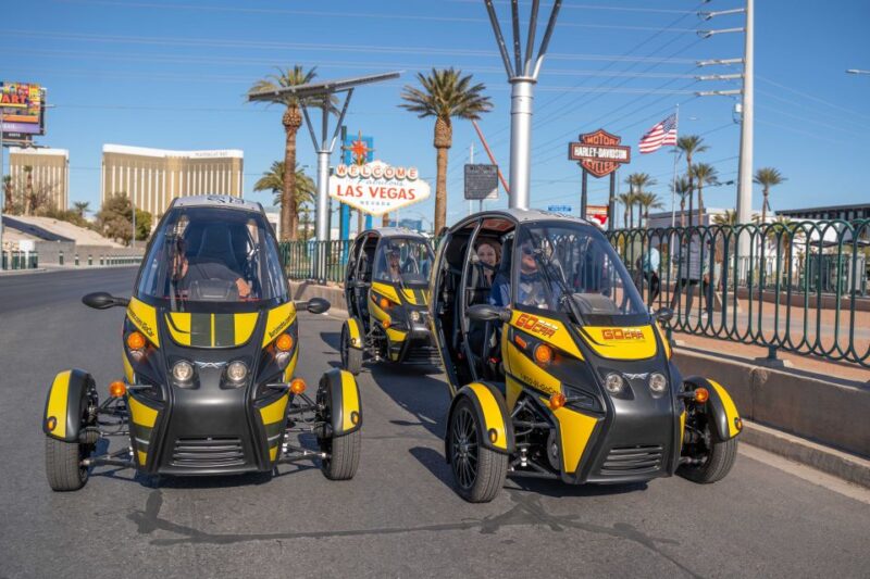 Las Vegas: Talking GoCar 1 Hour Las Vegas Strip Tour - Tour Features