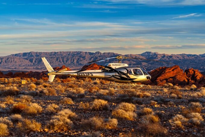 Las Vegas: Valley of Fire Helicopter With Scenic Landing - Scenic Landing Experience