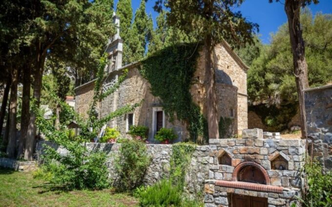 Lasithi Plateau, the Legendary Zeus Cave & Olive Oil Farm - Visiting Vidiani Monastery