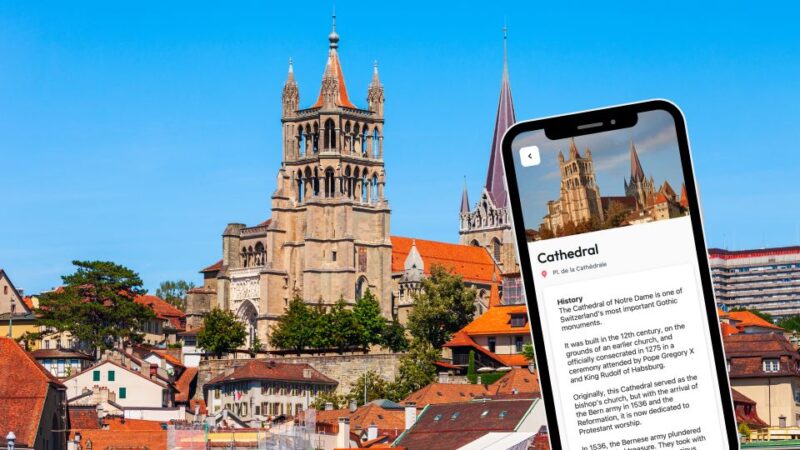 Lausanne: Exploration Game and City Tour on Your Phone - Esplanade De Montbenon