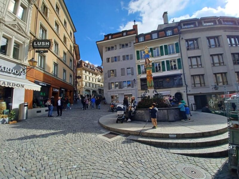 Lausanne: Private Chocolate and History Tour - Itinerary Highlights