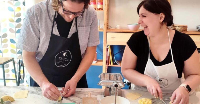 Lazise: Fresh Pasta Cooking Class With Meal and Wine - Hands-On Experience