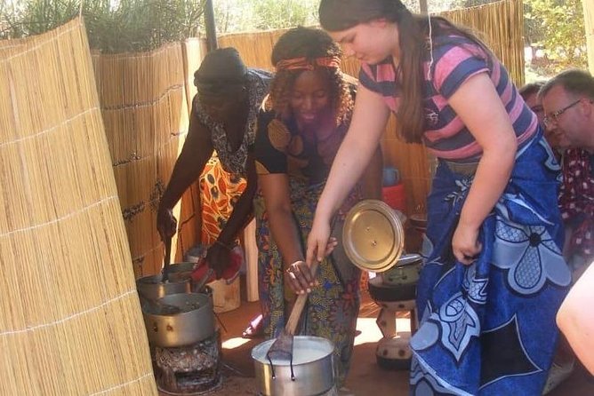 Learn to Cook Nshima, the Zambian Staple Food - Serving and Enjoying Nshima