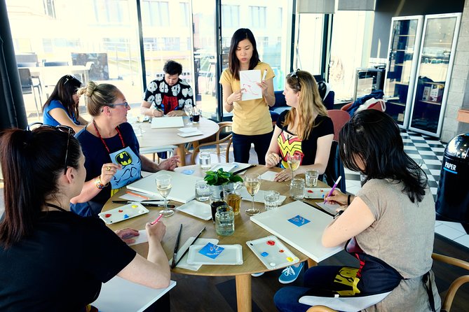 Learn to Paint in Prague & Sip Some Wine! - Prepare for the Activity
