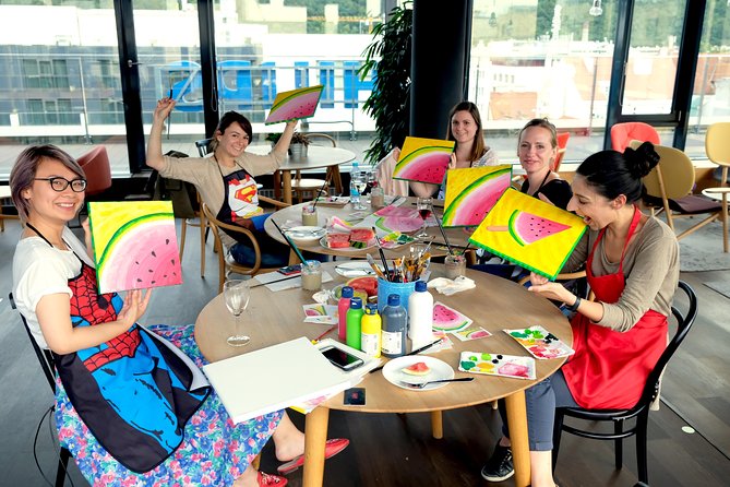 Learn to Paint in Prague & Sip Some Wine! - Memorable Painting Session