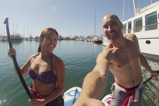 Learn to Stand-Up Paddle Board (SUP) in Santa Barbara - Spotting Local Marine Life
