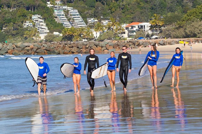 Learn to Surf at Noosa on the Sunshine Coast - Group Size and Duration