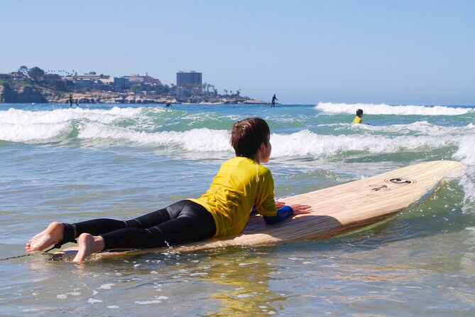 Learn to Surf in La Jolla - Meeting and End Point