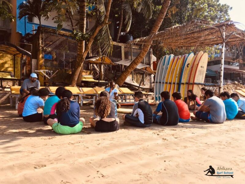 Learn to Surf in Unawatuna, Galle - Participant Guidelines