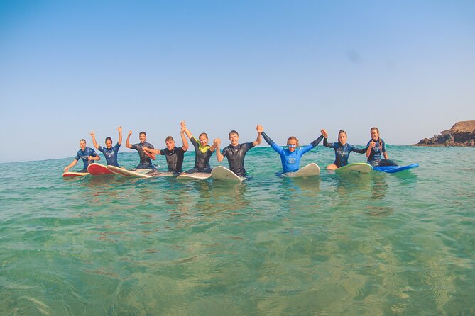Learn to Surf on the Endless Beaches in Southern Fuerteventura - Maximum Group Size of 8