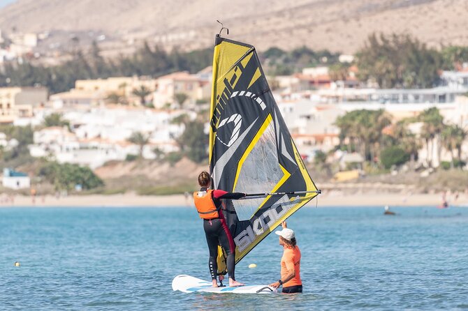 Learn to Windsurf in the Beautiful Bay of Costa Calma - Windsurfing Lessons in Fuerteventura