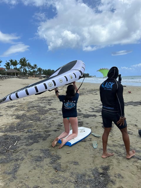 Learn to Wing Foil in Cabarete at AGK Kite School - Meeting Point Details