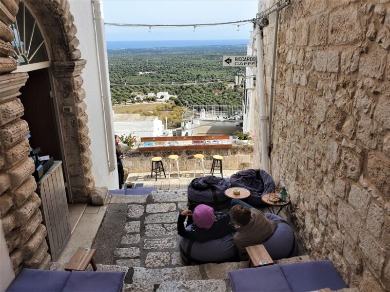 Lecce: Alberobello, Locorotondo, Ostuni & Apulian Brunch - Scenic Transfer to Locorotondo