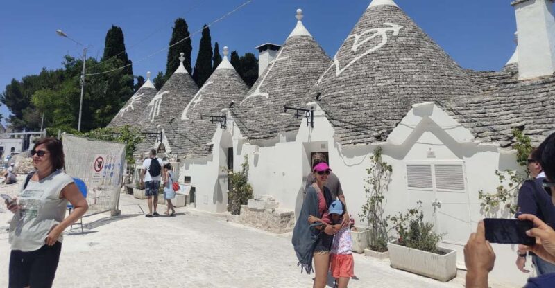 Lecce: Alberobello, Locorotondo, & Ostuni Tour With Aperitif - Inclusions and Amenities
