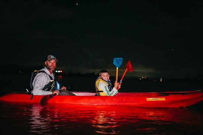 LED Bio Comb Jelly Clear Bottom Kayak or Paddleboard Tour! - Infant Accommodations