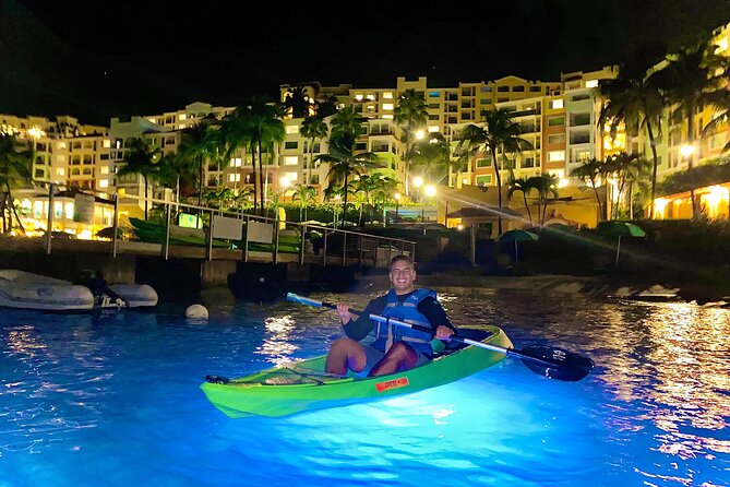 LED Illuminated Kayak After Dark at Marriott Frenchmans Cove STT - Meeting and Transportation Details