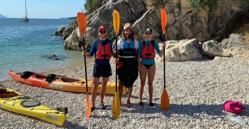 Lefkada: Agios Ioannis & Papanikolis Cave Kayak Tour - Included Amenities