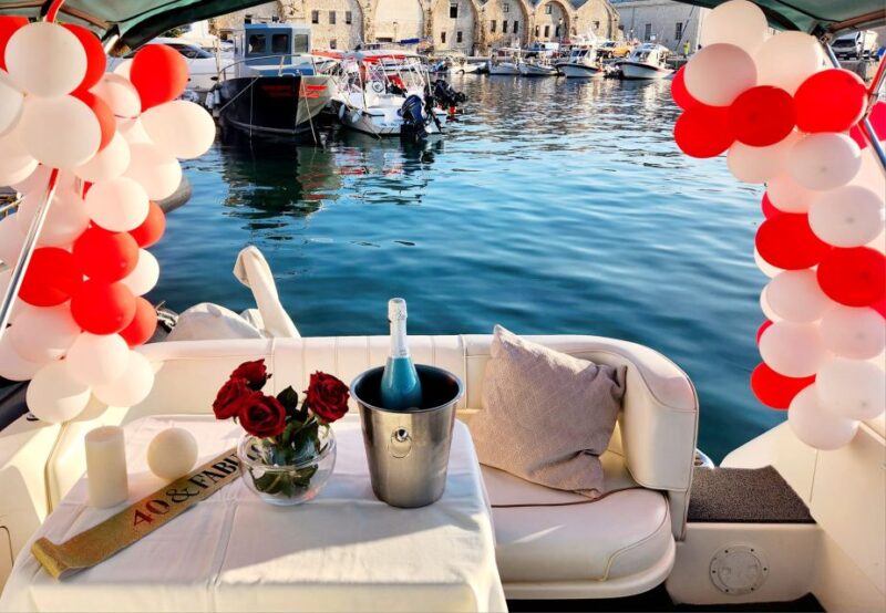 Lefkada: Birthday Celebration on Private Boat - Romantic Sunset Celebration