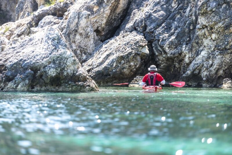 Lefkada: Blue Cave Kayak Tour With a Taste of Greece - Key Points