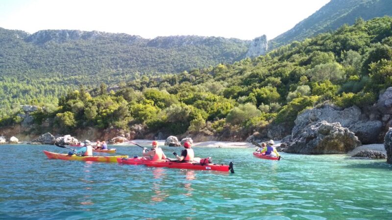 Lefkada: Full Day Sea Kayaking Tour - Exploring the Archipelago