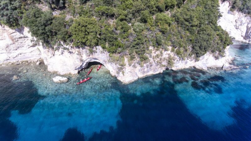 Lefkada: Full Day Sea Kayaking Tour - Swimming and Snorkeling