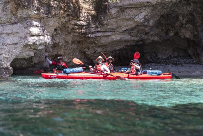 Lefkada: Full Day Sea Kayaking Tour - Visiting Islands and Beaches