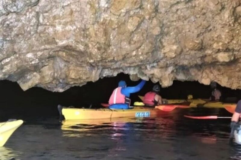 Lefkada: Hidden Blue Cave Kayak Trip With Lunch & Fruits - Activity Highlights