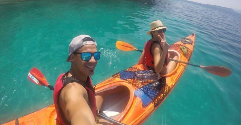 Lefkada: Hidden Blue Cave Kayak Trip With Lunch & Fruits - Tour Inclusions