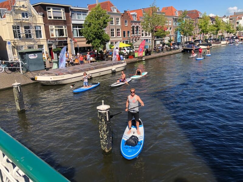 Leiden: Paddleboard Rental to Explore Leidens Canals - Booking Details