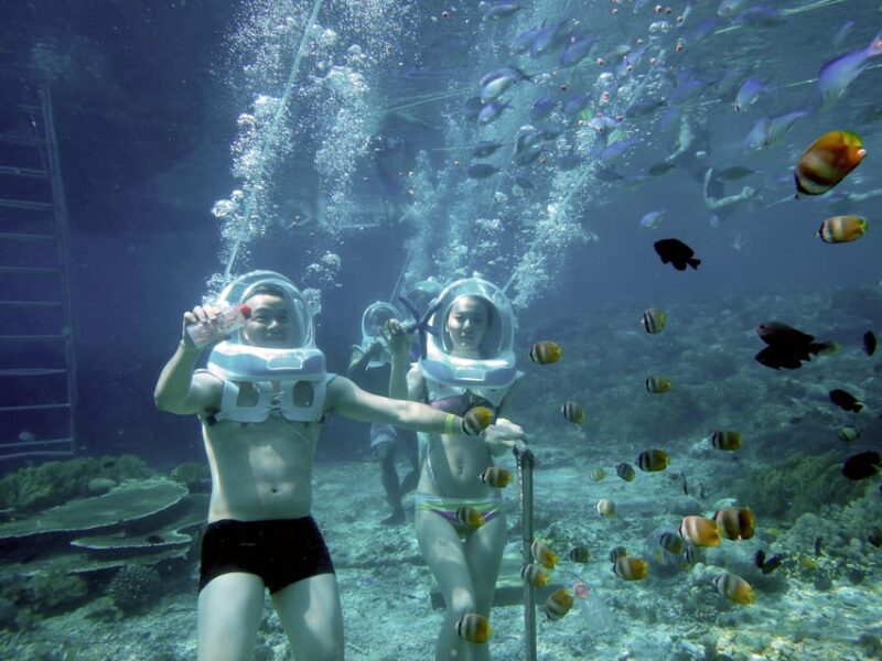 Lembongan:Seawalker and Tour Lembongan 3 Spot - Availability and Participant Selection