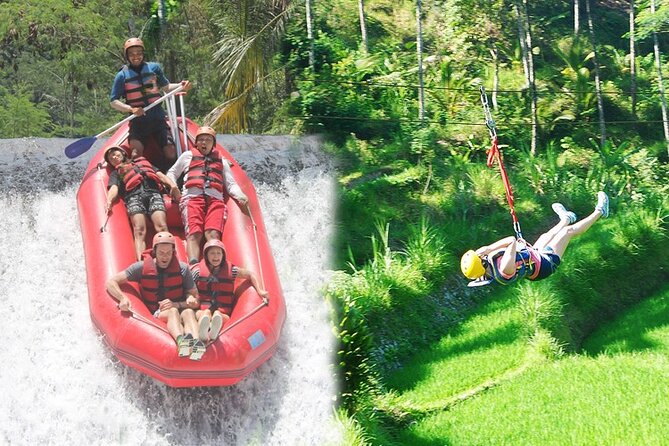 (Less Stairs) Bali Telaga Waja Rafting & Zipline - Lunch, Transfer - Convenient Hotel Pickup and Drop-off