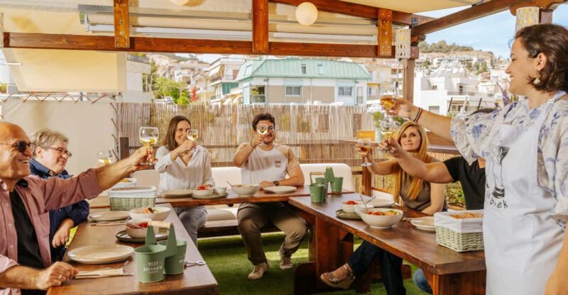 Lesson and Lunch With Katy at It Is Greek Roof Garden - The Host