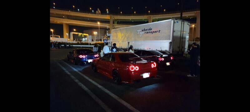 Lets Go to Daikoku PA in a 500 Hp ER34! - Vintage Car Experience