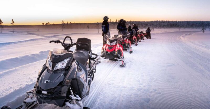 Levi: 1 Hour Easy Snowmobile - Activity Overview