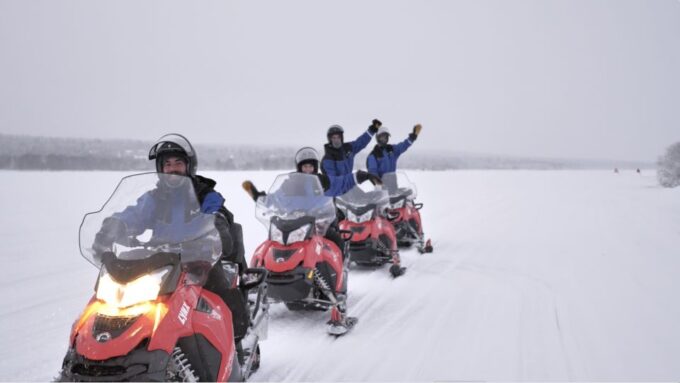 Levi: 3 Hour Snowmobile Safari Around Levi With Coffee Break - Sum Up