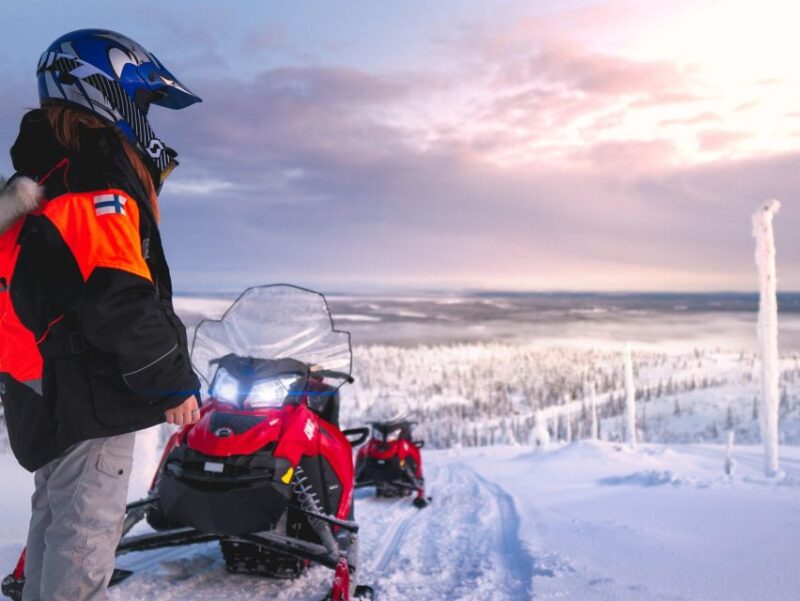 Levi: 4 Hour Snowmobile Safari to the Fells in Levi - Tour Overview
