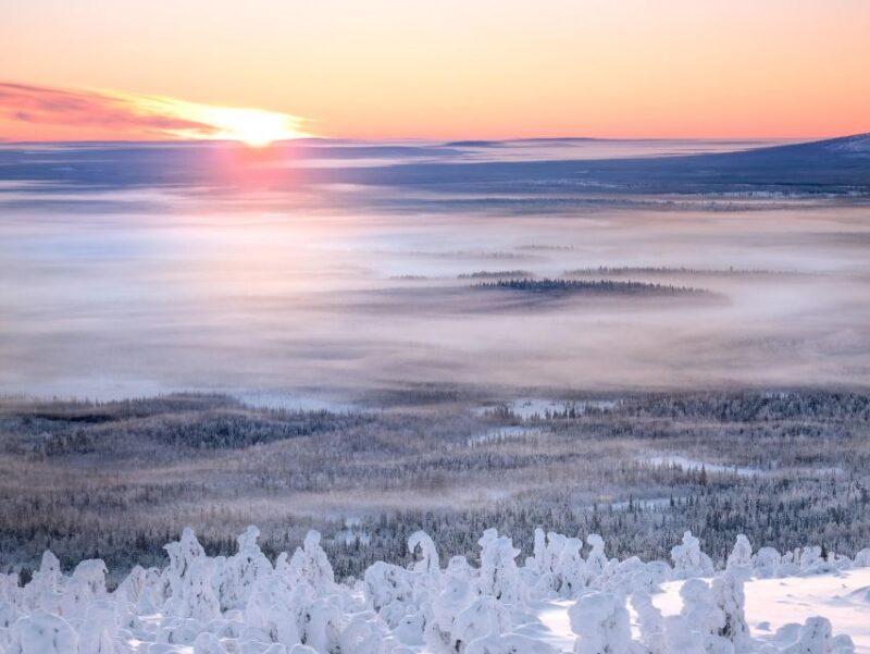 Levi: 4 Hour Snowmobile Safari to the Fells in Levi - Meeting Location