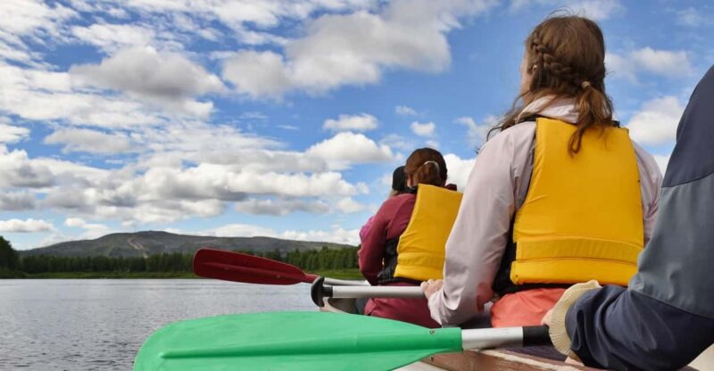 Levi: Canoeing Day Trip With Reindeer Farm Visit - Canoeing Experience