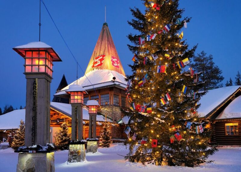 Levi: Day Trip to Santa Claus Village With Lunch - Inclusions