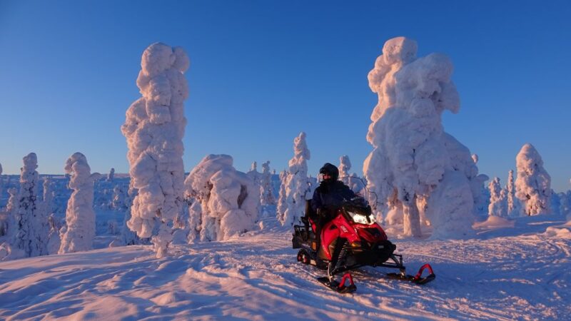 Levi: Evening Snowmobile Safari - Snowmobile Safety